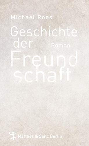 Geschichte der Freundschaft: Roman von Matthes & Seitz Berlin