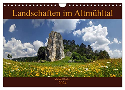 Landschaften im Altmühltal (Wandkalender 2024 DIN A4 quer), CALVENDO Monatskalender von CALVENDO