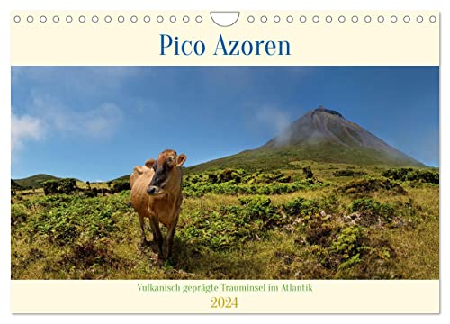 Pico Azoren - Vulkanisch geprägte Trauminsel im Atlantik (Wandkalender 2024 DIN A4 quer), CALVENDO Monatskalender