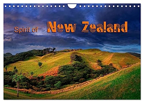 Spirit of New Zealand (Wandkalender 2024 DIN A4 quer), CALVENDO Monatskalender von CALVENDO