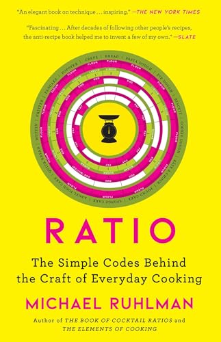 Ratio: The Simple Codes Behind the Craft of Everyday Cooking (Ruhlman's Ratios, Band 1)