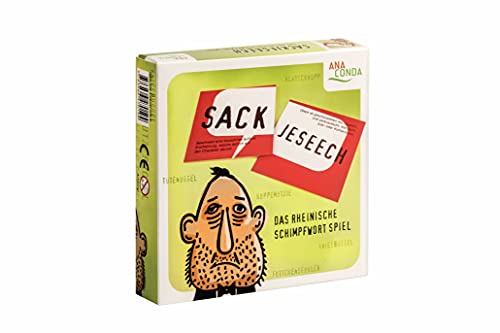 Anaconda Verlag Sackjeseech - Das Rheinische Schimpfwortspiel
