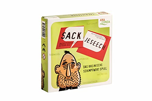 Anaconda Verlag Sackjeseech - Das Rheinische Schimpfwortspiel Anaconda Verlag Sackjeseech - Das Rheinische Schimpfwortspiel
