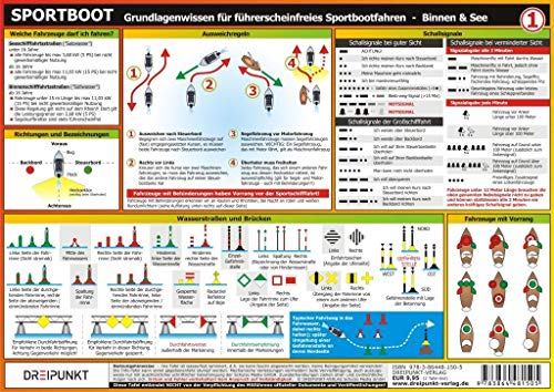 Info-Tafel-Set Sportboot führerscheinfrei: Grundlagenwissen für das führerscheinfreie Sportbootfahren - Binnen & See Info-Tafel-Set Sportboot führerscheinfrei: Grundlagenwissen für das führerscheinfreie Sportbootfahren - Binnen & See