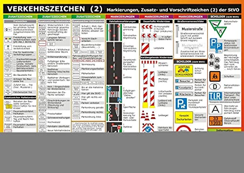 Info-Tafel-Set Verkehrszeichen: 620 topaktuelle Verkehrszeichen und ihre Bedeutung von Dreipunkt Verlag