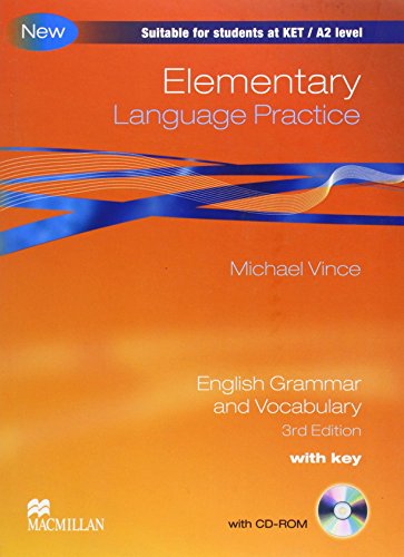 Elementary Language Practice: 3rd Edition (2010) / Student’s Book with CD-ROM and Key: English Grammar and Vocabulary von Hueber Verlag GmbH