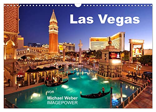 Las Vegas (Wandkalender 2024 DIN A3 quer), CALVENDO Monatskalender