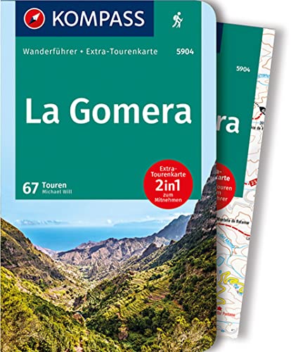 KOMPASS Wanderführer La Gomera, 67 Touren: mit Extra-Tourenkarte Maßstab 1:30.000, GPX-Daten zum Download