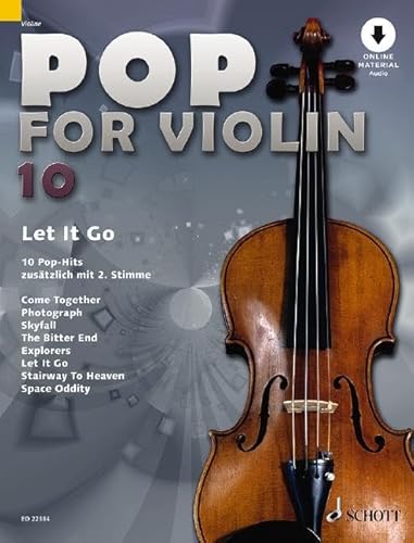 Pop for Violin: Let It Go. Band 10. 1-2 Violinen. (Pop for Violin, Band 10)