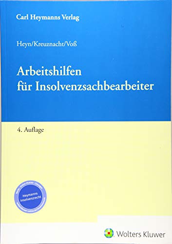 Arbeitshilfen für Insolvenzsachbearbeiter