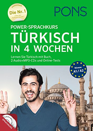 PONS Power-Sprachkurs Türkisch: Lernen Sie Türkisch mit Buch, 2 Audio+MP3-CDs und Online-Tests
