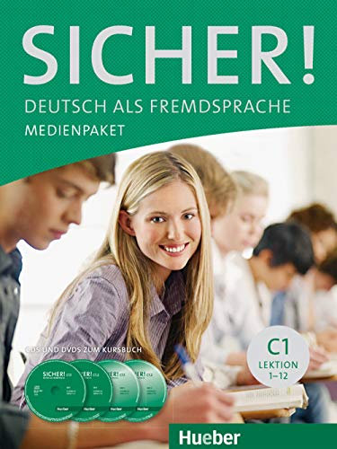 Sicher! C1: 2 Audio-CDs und 2 DVDs zum Kursbuch.Deutsch als Fremdsprache / Medienpaket von Hueber Verlag GmbH