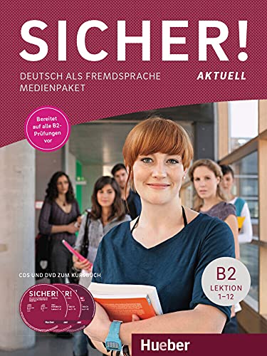 Sicher! aktuell B2: 2 Audio-CDs und 1 DVD zum Kursbuch.Deutsch als Fremdsprache / Medienpaket Sicher! aktuell B2: 2 Audio-CDs und 1 DVD zum Kursbuch.Deutsch als Fremdsprache / Medienpaket von Hueber