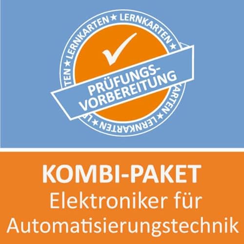 Kombi-Paket Lernkarten Elektroniker für Automatisierungstechnik: Erfolgreiche Prüfungsvorbereitung auf die Abschlussprüfung Kombi-Paket Lernkarten Elektroniker für Automatisierungstechnik: Erfolgreiche Prüfungsvorbereitung auf die Abschlussprüfung von Princoso GmbH