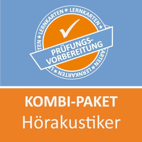 Kombi-Paket Hörakustiker Lernkarten: Erfolgreiche Prüfungsvorbereitung auf die Abschlussprüfung Kombi-Paket Hörakustiker Lernkarten: Erfolgreiche Prüfungsvorbereitung auf die Abschlussprüfung
