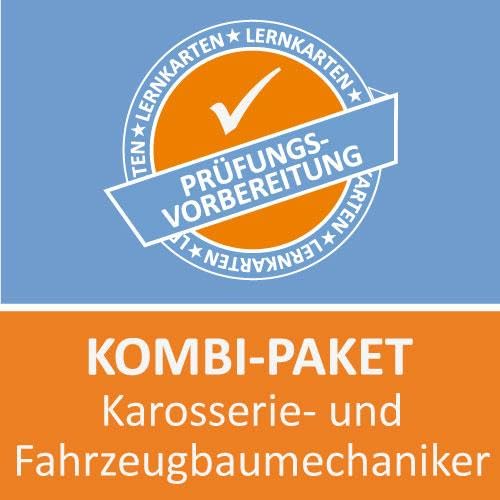 Kombi-Paket Karosserie- und Fahrzeugbaumechaniker Lernkarten: Erfolgreiche Prüfungsvorbereitung auf die Abschlussprüfung
