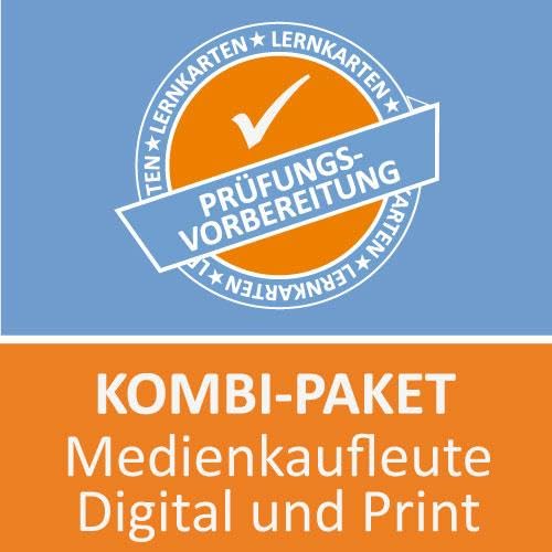 Kombi-Paket Lernkarten Medienkaufmann Digital und Print: Erfolgreiche Prüfungsvorbereitung auf die Abschlussprüfung