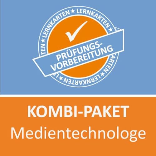 Kombi-Paket Medientechnologe Lernkarten: Erfolgreiche Prüfungsvorbereitung auf die Abschlussprüfung