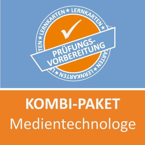 Kombi-Paket Medientechnologe Lernkarten: Erfolgreiche Prüfungsvorbereitung auf die Abschlussprüfung Kombi-Paket Medientechnologe Lernkarten: Erfolgreiche Prüfungsvorbereitung auf die Abschlussprüfung