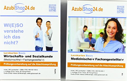Kombi-Paket Medizinischer Fachangestellter MFA Lernkarten: Erfolgreiche Prüfungsvorbereitung auf die Abschlussprüfung Kombi-Paket Medizinischer Fachangestellter MFA Lernkarten: Erfolgreiche Prüfungsvorbereitung auf die Abschlussprüfung