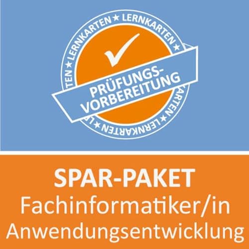 Spar-Paket Lernkarten Fachinformatiker/in Anwendungsentwicklung: Prüfungsvorbereitung auf die Abschlussprüfung zum Sparpreis