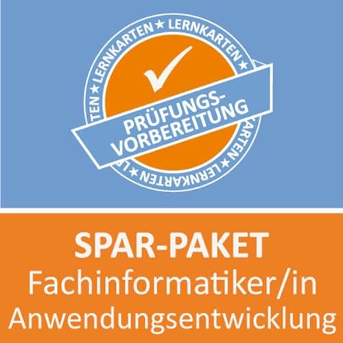 Spar-Paket Lernkarten Fachinformatiker/in Anwendungsentwicklung: Prüfungsvorbereitung auf die Abschlussprüfung zum Sparpreis