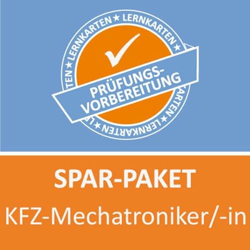 Lernkarten Paket Kraftfahrzeugmechatroniker: Prüfungsvorbereitung auf die Abschlussprüfung zum Kombipaket