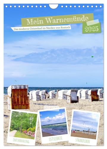 Mein Warnemünde - Das moderne Ostseebad im Norden von Rostock (Wandkalender 2025 DIN A4 hoch), CALVENDO Monatskalender von CALVENDO