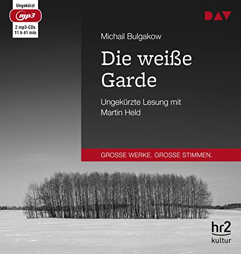 Die weiße Garde: Ungekürzte Lesung mit Martin Held (2 mp3-CDs) von Audio Verlag Der GmbH