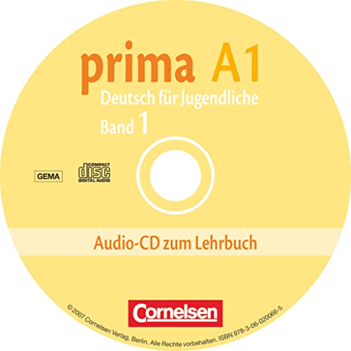 Prima - Deutsch für Jugendliche - Bisherige Ausgabe - A1: Band 1: Audio-CD