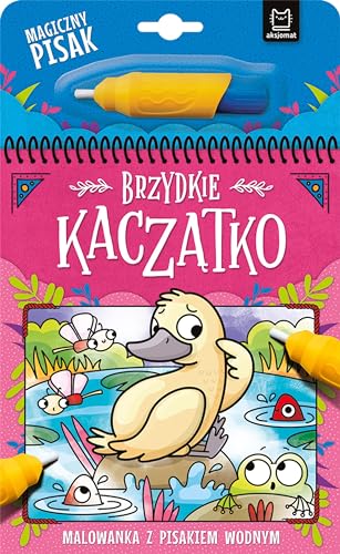 Brzydkie kaczątko. Malowanka z pisakiem wodnym