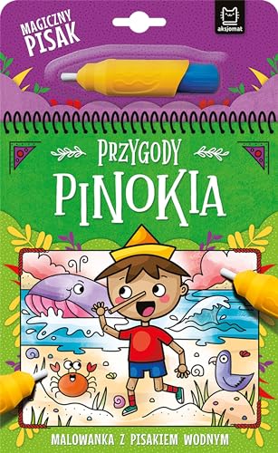 Przygody Pinokia. Malowanka z pisakiem wodnym