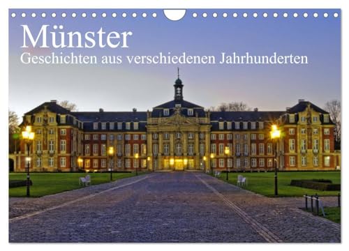 Münster - Geschichten aus verschiedenen Jahrhunderten (Wandkalender 2025 DIN A4 quer), CALVENDO Monatskalender: Münster, ein fotografischer Rundgang ... aus verschiedenen Jahrhunderten erzählen. von CALVENDO