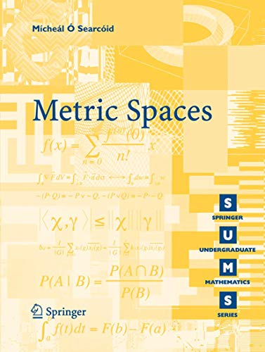 Metric Spaces (Springer Undergraduate Mathematics Series) von Springer