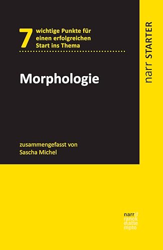 Morphologie (narr STARTER) von Narr Dr. Gunter