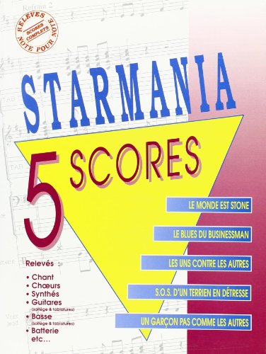 Berger Michel/Plamondon Luc Starmania 5 Scores Book