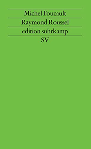 Raymond Roussel (edition suhrkamp) von Suhrkamp Verlag AG
