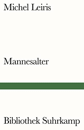 Mannesalter (Bibliothek Suhrkamp) von Suhrkamp Verlag