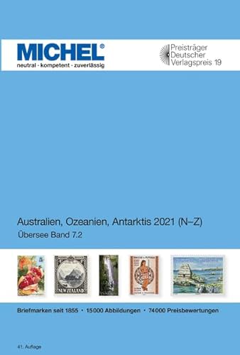 MICHEL Australien 2021 N-Z: Ü 7.2 von Schwaneberger Verlag GmbH