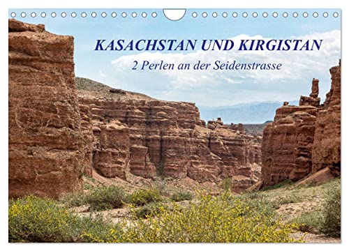 Kasachstan und Kirgistan (Wandkalender 2024 DIN A4 quer), CALVENDO Monatskalender von CALVENDO