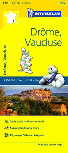 Drome, Vaucluse - Michelin Local Map 332: Map (Mapas Local Michelin, Band 332)