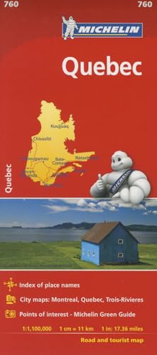 Michelin Quebec (Michelin, 760, Band 760) von Michelin Editions des Voyages