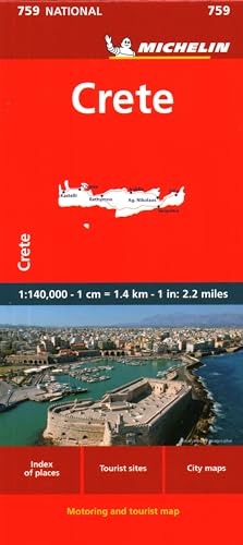 Michelin Crete Map (Michelin Maps National, 759)