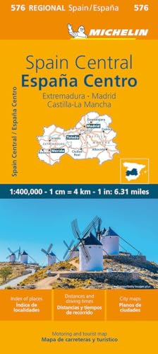 Michelin Estremadura, Kastilien-La Mancha, Madrid: Straßen- und Tourismuskarte 1:400 000 (MICHELIN Regionalkarten) von Michelin, Vertrieb durch GRÄFE UND UNZER VERLAG GmbH