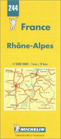 Rhone-Alpes (Michelin Maps)