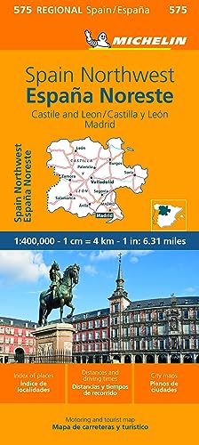 Michelin Kastilien-León, Madrid: Straßen- und Tourismuskarte 1:400 000 (MICHELIN Regionalkarten) von Michelin, Vertrieb durch GRÄFE UND UNZER VERLAG GmbH