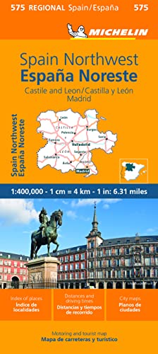 Michelin Kastilien-León, Madrid: Straßen- und Tourismuskarte 1:400 000 (MICHELIN Regionalkarten) von Gräfe und Unzer