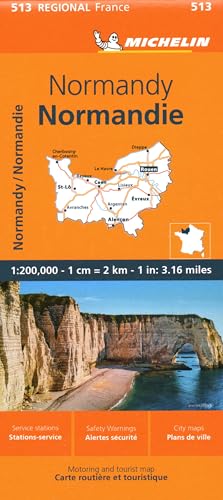 Michelin Normandy / Normandie (Michelin Regional France, 513) von Michelin Editions des Voyages