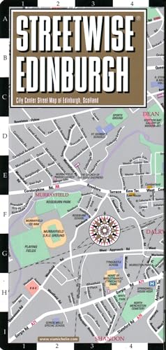 Streetwise Edinburgh Map: City Center Street Map of Edinburgh, Scotland (Michelin Streetwise Maps)
