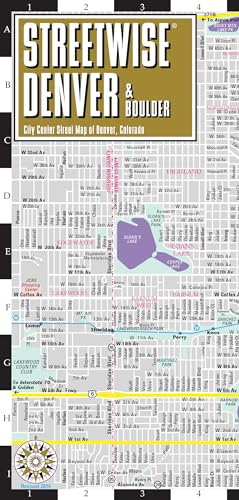 Streetwise Map Denver - Laminated City Center Street Map of Denver: City Plans: City Center Street Map of Denver, Colorado (Michelin Streetwise Maps)